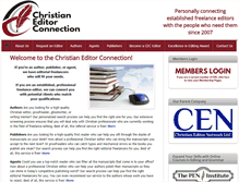 Tablet Screenshot of christianeditor.com